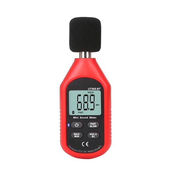 UT353BT Sound Level Meter Digital Bluetooth Noise Meter Tester 30-130dB Decibel Monitoring Sound Level Meters ,Portable