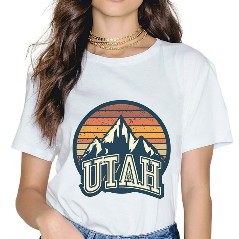 Utah Vintage T-Shirt Mountain 70'S 80'S Style Retro Shirt Utah Vintage T-Shirt Mountain 70'S 80'S Style Retro Shirt