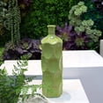 thumbnail image 1 of Urban Trends Ceramic Decorative Green Vase Dimple Pattern Sides, Decor Center Piece for Home Décor for Living Room, Table, Office Decor, 1 of 9