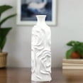 thumbnail image 1 of Maya Wrinkled Ceramic Vase, 1 of 2