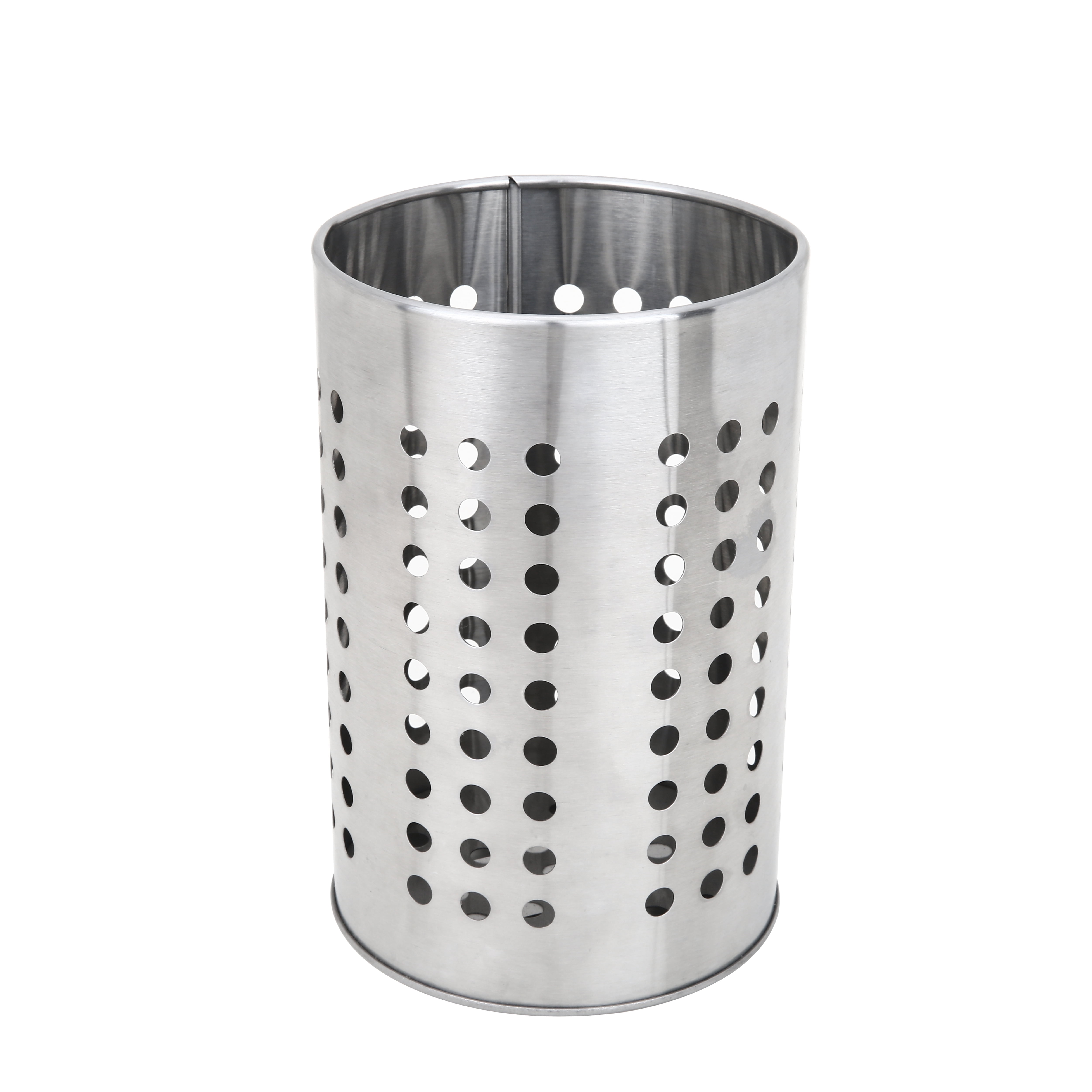 Mainstays Utensil Holder, Stainless Steel Kitchen Utensil Organizer for Countertop Storage