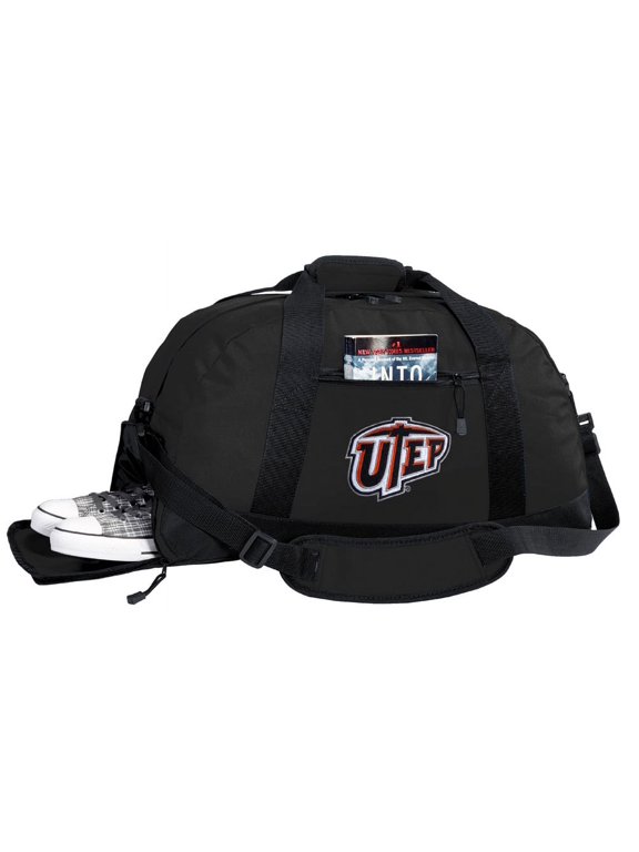 UTEP Duffel Bag or UTEP Miners Gym Bag WITH SHOE POCKET