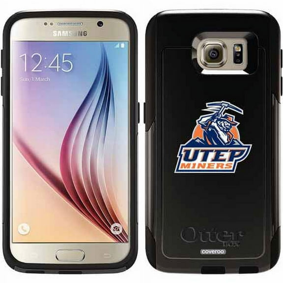 UTEP Mascot raised Design on OtterBox Commuter Series Case for Samsung Galaxy S6