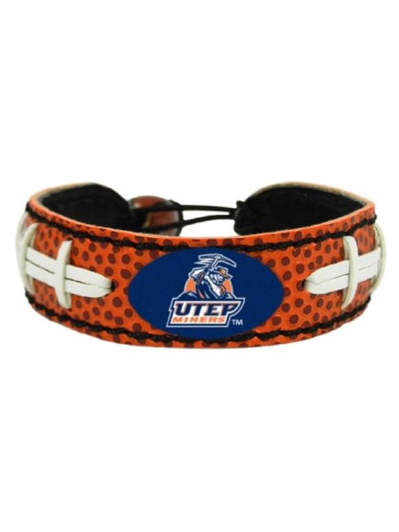 UTEP Miners Classic Football Bracelet