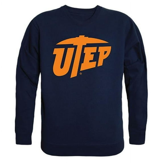 UTEP Miners NCAA College Crewneck Sweatshirt - Navy, Medium