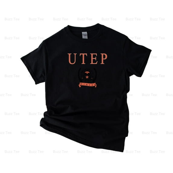 UTEP Miners Vintage Style El Paso Texas Collegiate Graphic New Unisex T-Shirt, up to 5XL