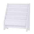 thumbnail image 1 of UTEX Kids Sling Bookshelf, Magazine Rack - Book Rack for Kids,Book Organizer (White), 1 of 6