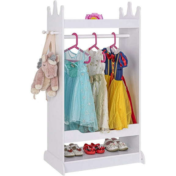 UTEX Open Hanging Armoire Closet Systems, White