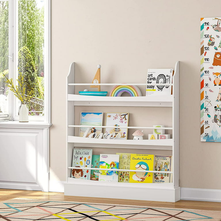 COMAX Small Book Shelf Organizer for Kids, Floating Bookshelf for Toddler  Baby Room Bedroom, Set of 3 Wall Bookshelf Nursery Book Shelves Holder