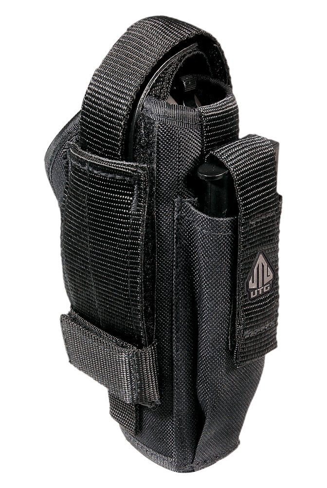 UTG LE Grade Ambidextrous Belt Holster, Black, Barrel Length: 6"