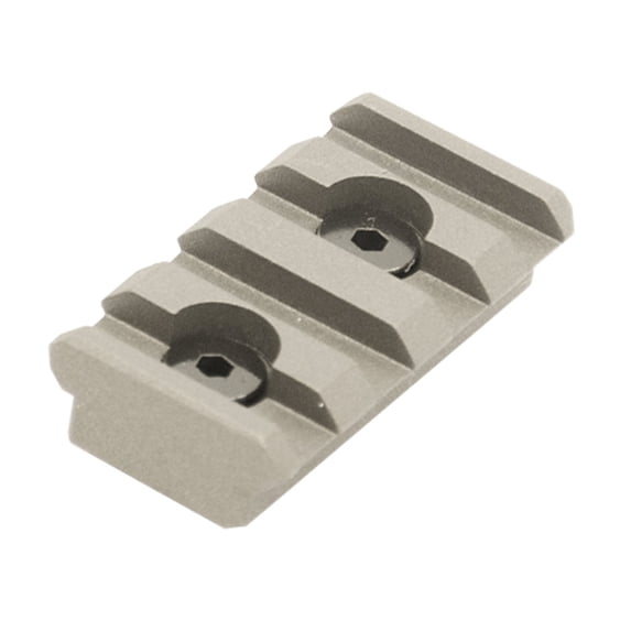 UTG PRO 4-Slot Keymod Picatinny Rail Section-Gun Metal Grey