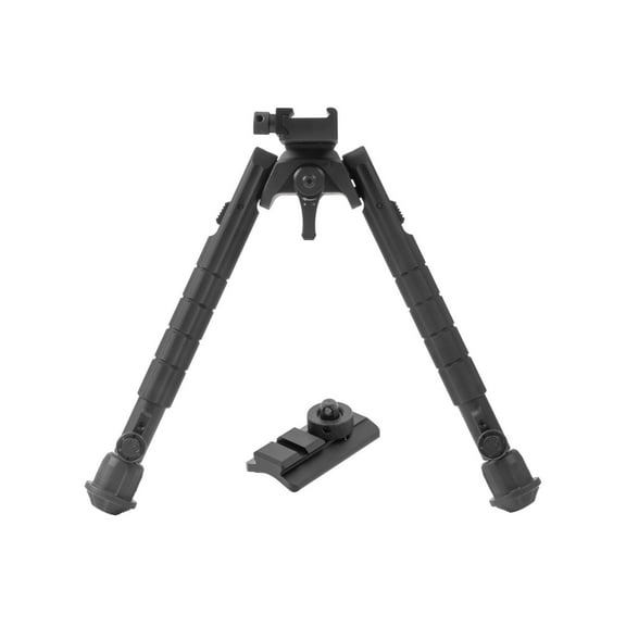 UTG TL-BP03-B Recon 360 TL Bipod, 8"-12" Center Height, Picatinny