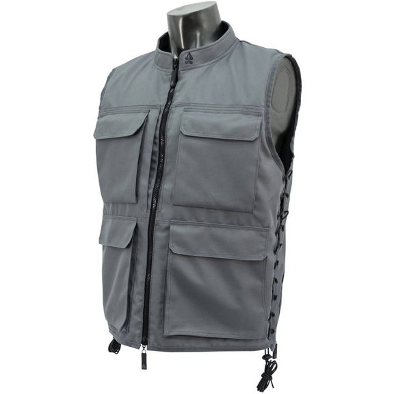 UTG True Hunter Male Sporting Vest (M to XL), Gray/Black