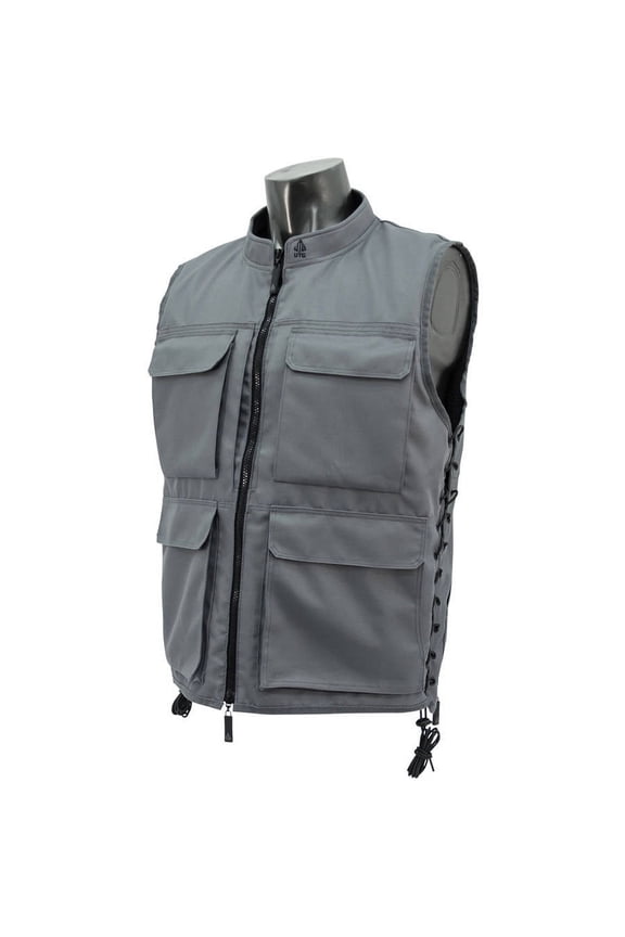 UTG True Hunter Male Sporting Vest (M to XL), Gray/Black