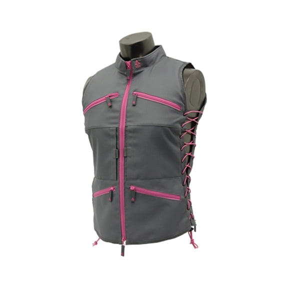 UTG True Huntress Female &nbsp;Sporting Vest, Gray/Pink