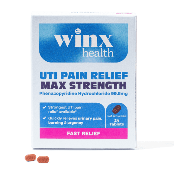 UTI Fast-Acting Pain Relief Tablets - 24 Count