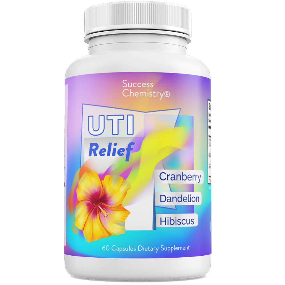 Success Chemistry UTI Relief Urinary Tract Health Supplement, 60 Count
