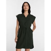 Women's Utility Shirtdress, Sizes XS-XXXL