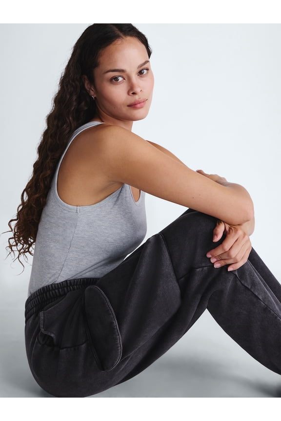 Womens and Womens Plus Utility Wide Leg Pants, Sizes XS-4X