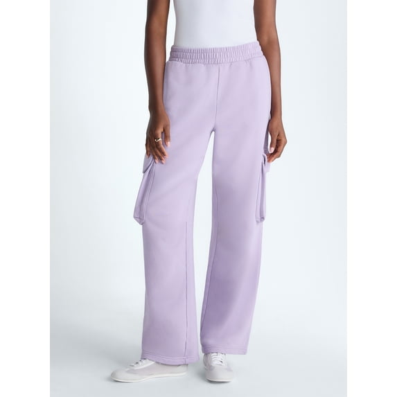 Scoop Women’s and Women’s Plus Utility Wide Leg Pants, Sizes XS-4X