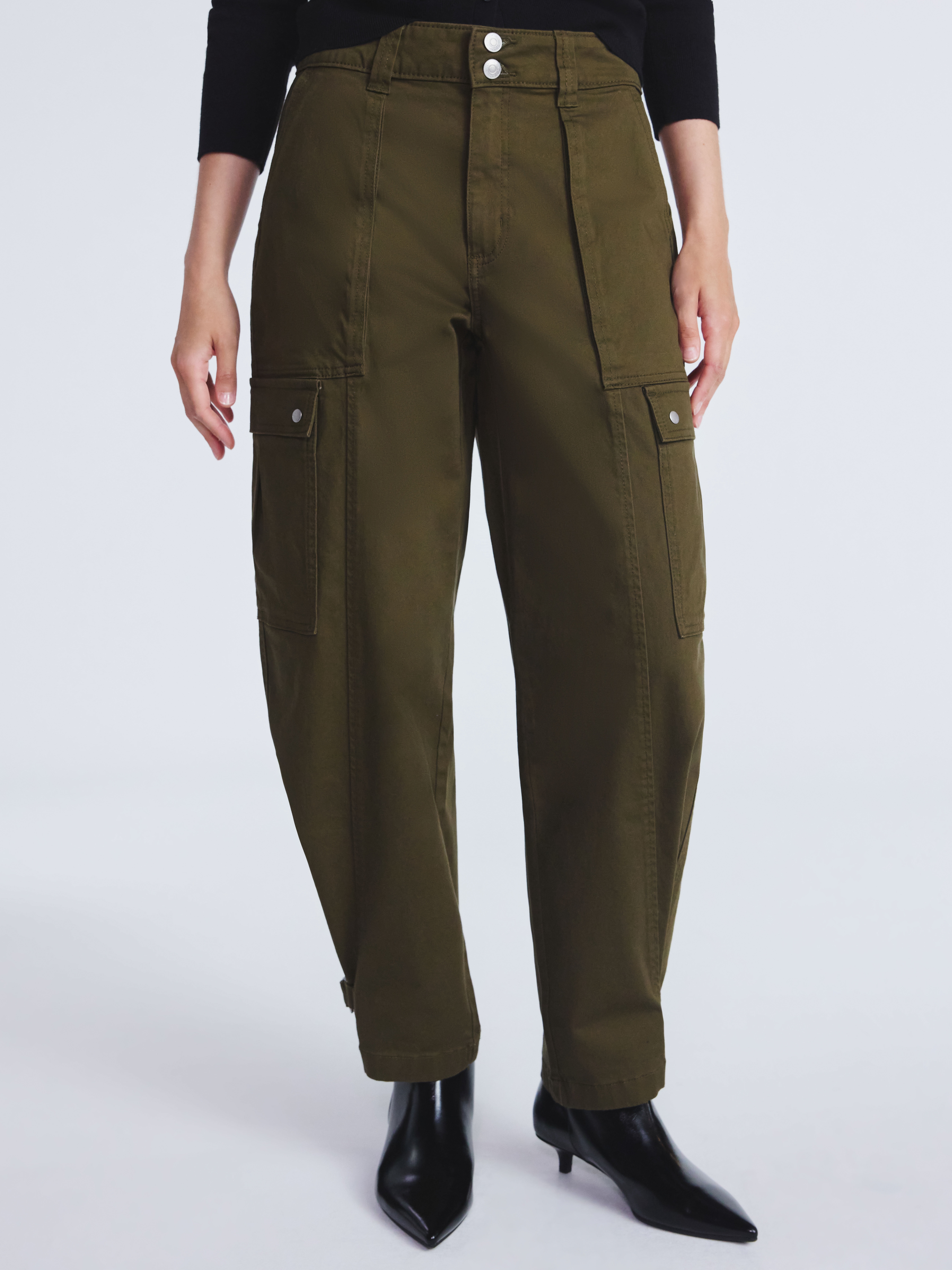 Scoop Women’s and Women’s Plus Utility Cargo Jeans, Sizes 0-26