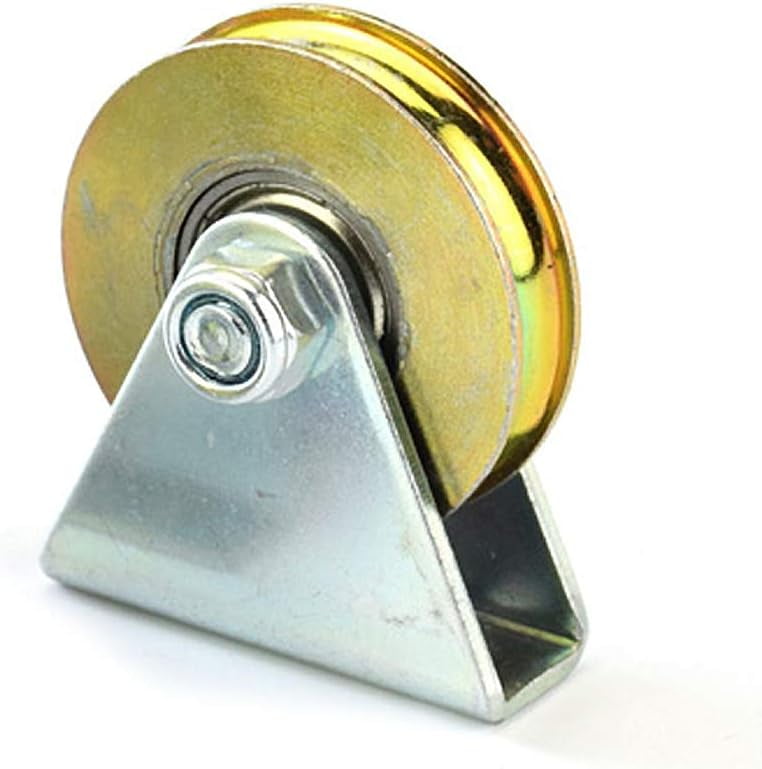 Heavy Duty Cable Single Pulley Block Wheel, With Ball Bearings For Wire Rope