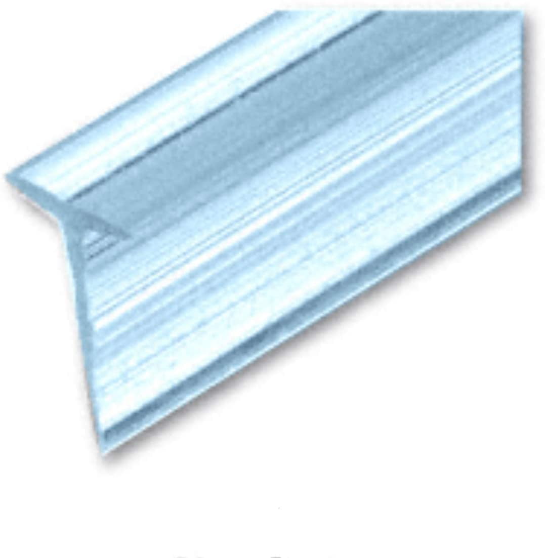 UTIMI Translucent Shower Door Vinyl "T" Seal and Sweep for 7/16