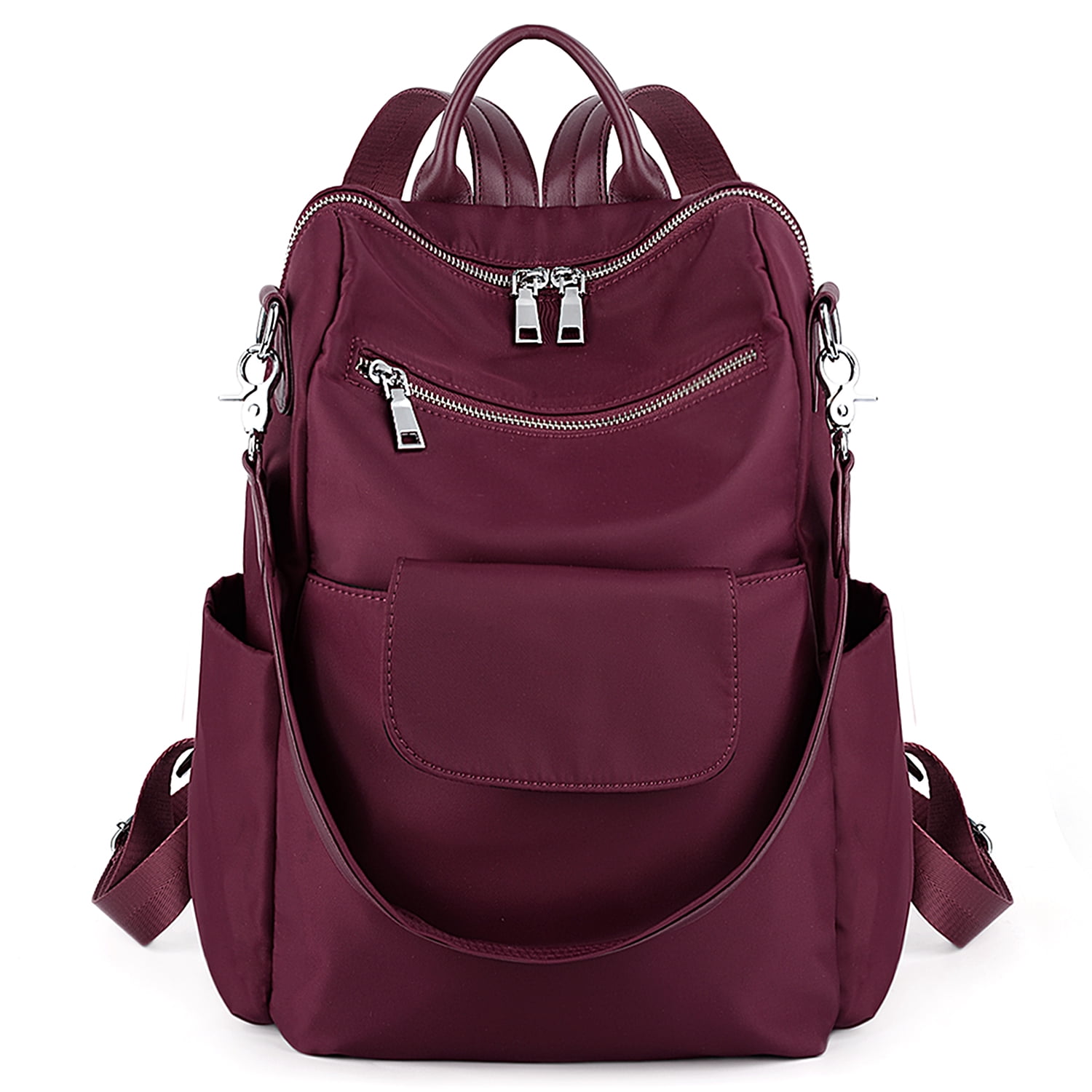 UTO Backpack Purses for Women Nylon Multipurpose Design  display picture 3