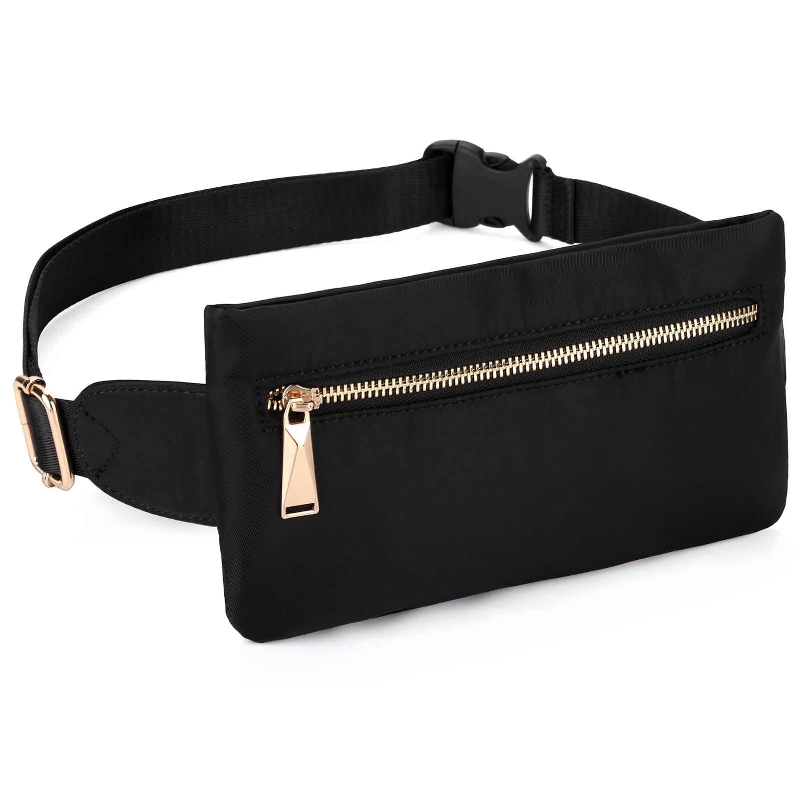 UTO Fanny Packs for Women Nylon Crossbody Belt Bag Lightweight Fashion