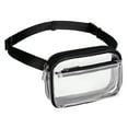 thumbnail image 1 of UTO Fanny Packs for Women Waterproof Waist Bag Fashion Small Crossbody Belt Bag with Zipper Pocket for Travel(Clear), 1 of 9