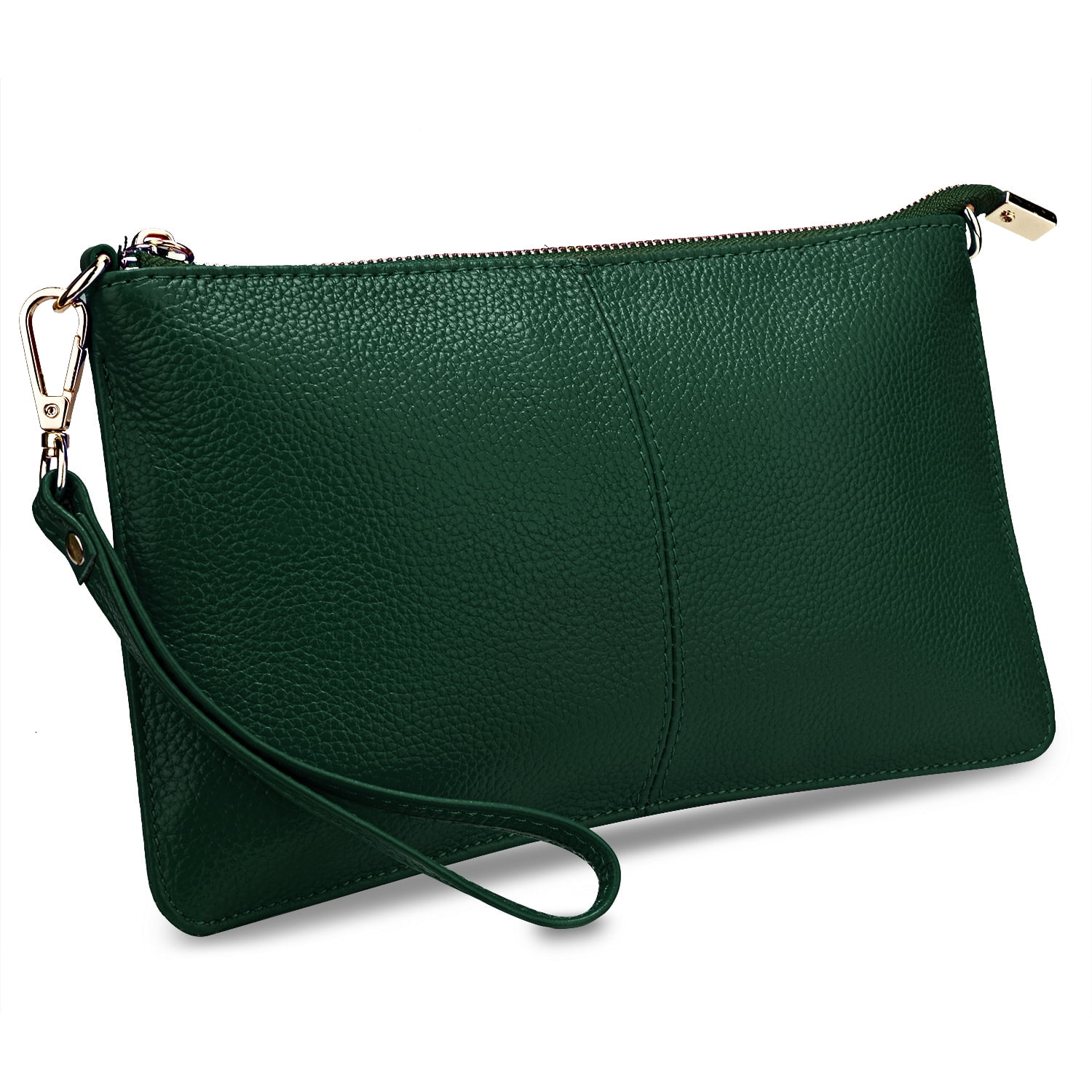 New Wallet Casual Solid Half Moon Evening Bag Women Pearl Green Acrylic Clutch  Purse Chic Beauty Case Chains Party Flap Handbags