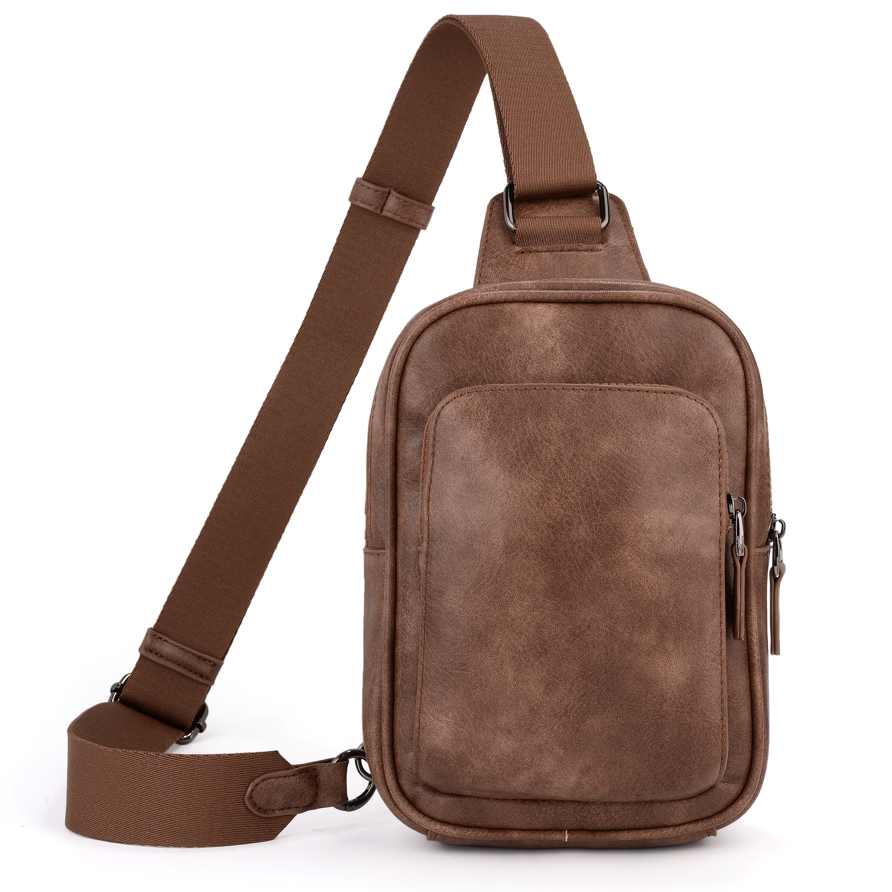 UTO Small Sling Bags for Women PU Leather Crossbody Purse Trendy