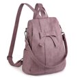 thumbnail image 1 of UTO Women Backpack PU Leather Ladies Fashion Handbags Backpacks Lightweight Travel Shoulder Bag(Purple), 1 of 6