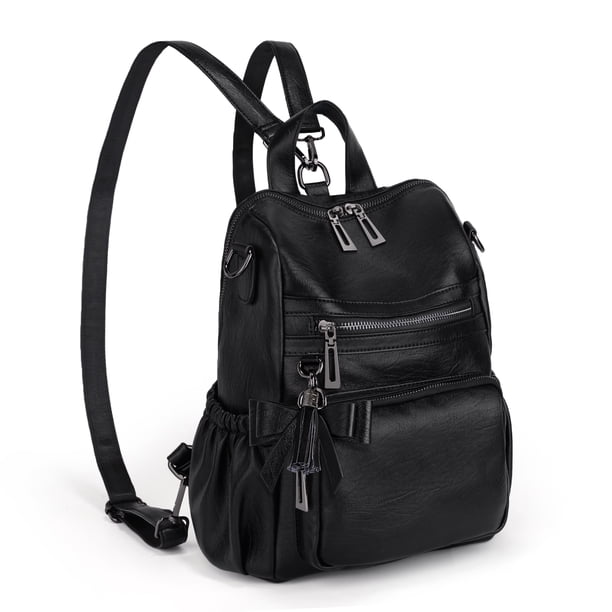 UTO Women Backpack Vegan Leather Travel Bag Ladies Fashion  display picture 1