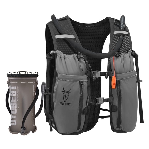 UTOBEST 10L Hydration Vest Backpack with 2L Water Bladder for Outdoor