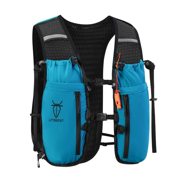 UTOBEST 10L Lightweight Running Vest Functional Running Backpack Hydration Pack