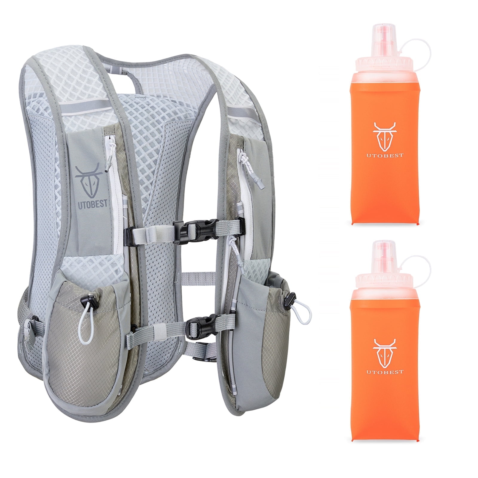 UTOBEST Runnng Vest Runnng Backpacks Lghtweght Adjustable Hydraton