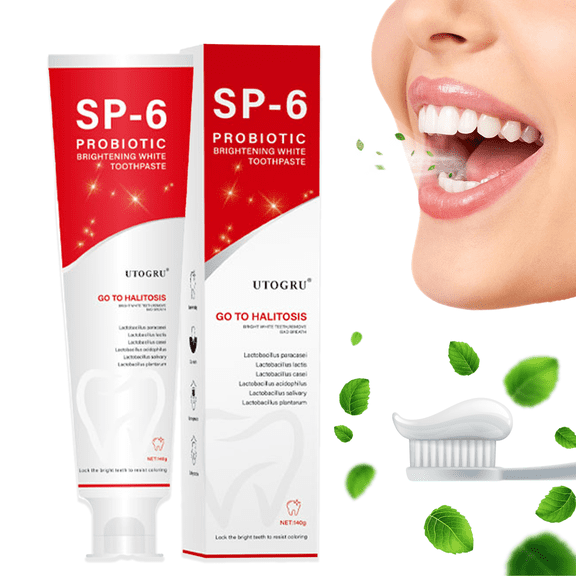 UTOGRU SP-6 Toothpaste Probiotic Toothpaste, Oral Health Management, Fresh Breath