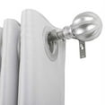 thumbnail image 1 of UTOPIA ALLEY Wall Mounted 3/4 Inch Curtain Rod - Curtain Rods For Windows 28 to 48 Inch, Adjustable Drapery Rods, Nickel Curtain Rods, Bedroom Curtain Rods, Tapestry Poles (Nickel, 28"-48"), 1 of 9