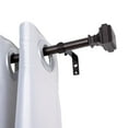 thumbnail image 1 of UTOPIA ALLEY Wall Mounted 5/8 Inch Curtain Rod - Curtain Rods For Windows 86 to 120 Inch, Adjustable Drapery Rods, Oil rubbed bronze Bedroom Curtain Rods, Tapestry Poles (Oil rubbed bronze 86"-120"), 1 of 8