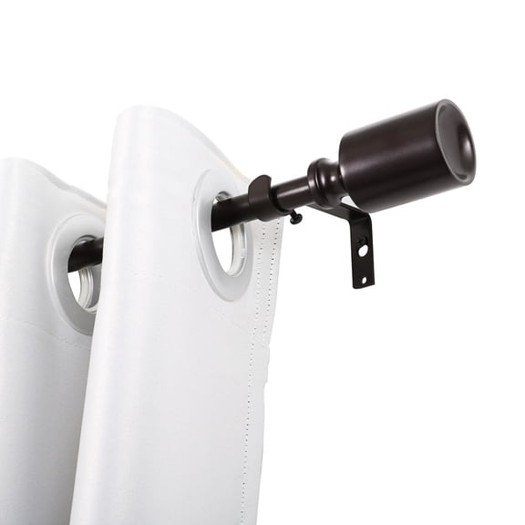 UTOPIA ALLEY Wall Mounted 3/4 Inch Curtain Rod - Curtain Rods For Windows 48 to 86 Inch, Adjustable Drapery Rods, Oil rubbed bronze Curtain Rods, Bedroom & Living Room Curtain Rods, Tapestry Poles