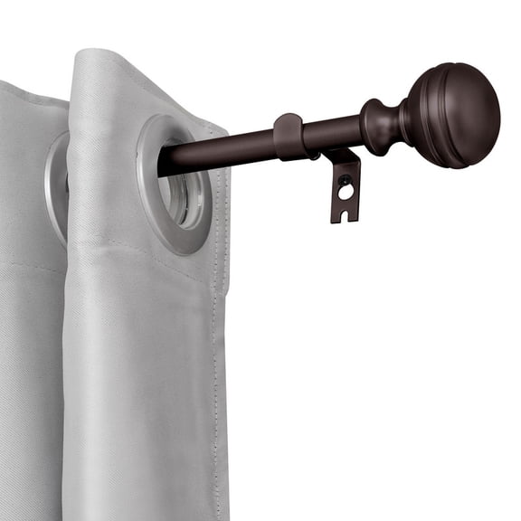UTOPIA ALLEY Wall Mounted 5/8 Inch Curtain Rod - Curtain Rods For Windows 86 to 120 Inch, Adjustable Drapery Rods, Oil rubbed bronze Curtain Rods, Bedroom & Living Room Curtain Rods, Tapestry Poles