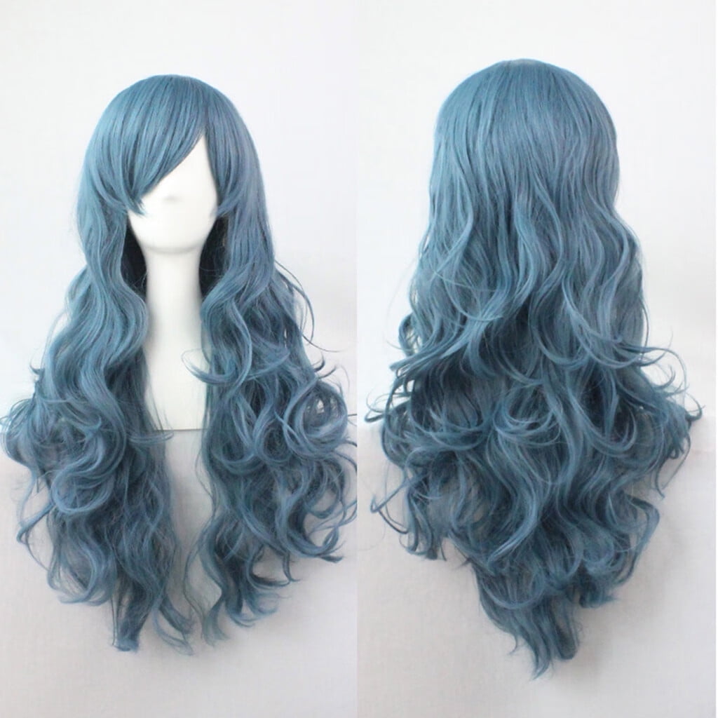 UTOURS Brazilian Virgin Hair Full Lace Cap Band Human Hair Wigs For Black Women Sexy Women Cosplay Wavy Curly Synthetic Wig F
