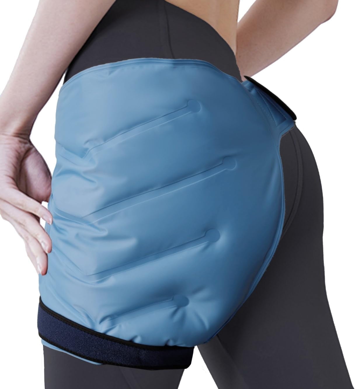 UTOURS Extra Large XXL Hip Replacement Recovery Aids, Plus Size Reusable Ice Bursitis Wrap for Inflammation & Swelling Relief, Post Hip Surgery Must Haves