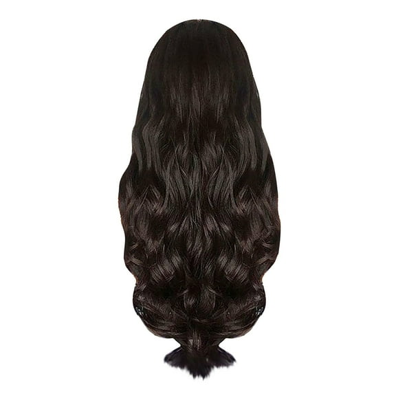 UTOURS Headband Wigs Long Curly Black Wig, Centre Parting, Women’s Wigs,Natural Synthetic