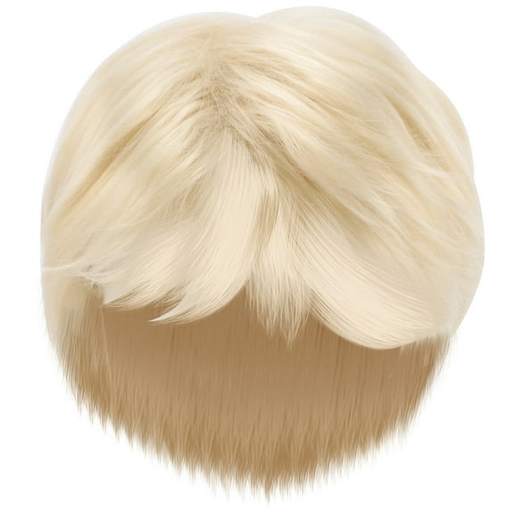 UTOURS Men Cosplay Wig Hair Accessory Male Wig Piece Human Hair Extension Accessory