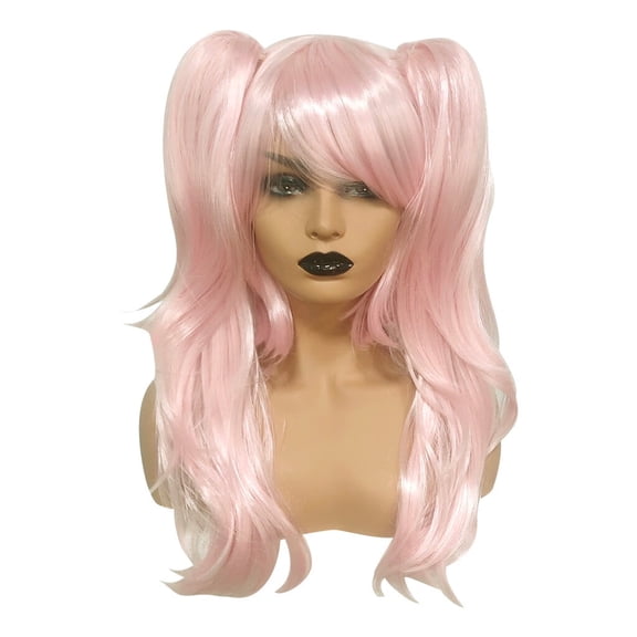 UTOURS Natural Party Curly Pink Cosplay Synthetic Wigs Wave Fashion Sexy Women Wavy wig