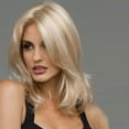 thumbnail image 1 of UTOURS Short Wavy Bobo Human Hair Rose net Wig Glueless Front Wigs Gold Women, 1 of 4