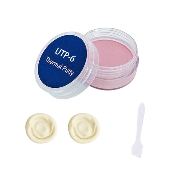UTP-6 Thermal Putty, 12.8W/mK Thermal Compound for GPU CPU IC Cooling, 20 Grams