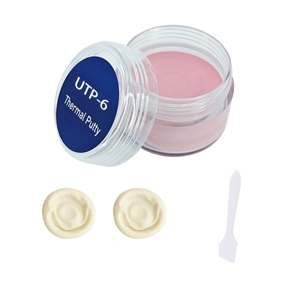 UTP-6 Thermal Putty, 12.8W/mK Thermal Compound for GPU CPU IC Cooling, 50 Grams